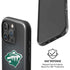 NHL Minnesota Wild Black Background iPhone 16 Pro Magsafe Impact Case